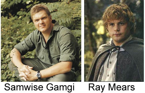 I de ldre tv-serierna har Ray lngre hr och var d nnu mera lik Sam.
